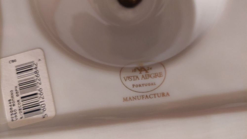 Vaso Romano Vista Alegre, Peça de museu