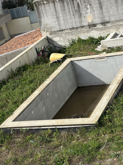 Construção de piscina