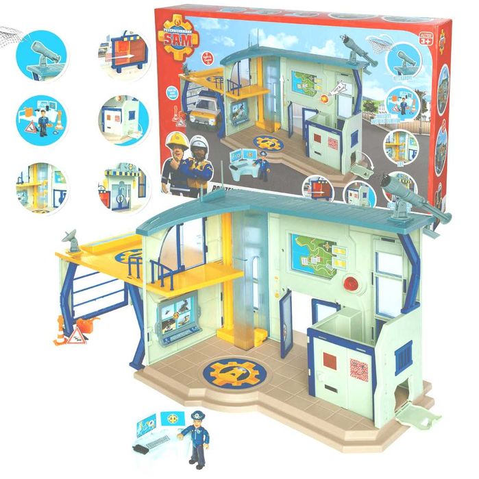 STRAŻAK SAM - Stacja Policyjna ze światłem i dźwiękiem