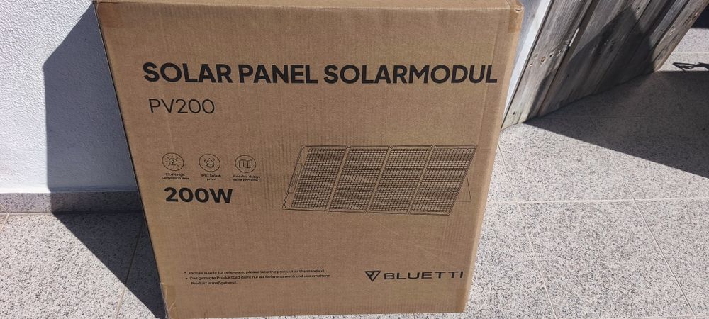 Painel solar bluetti p200