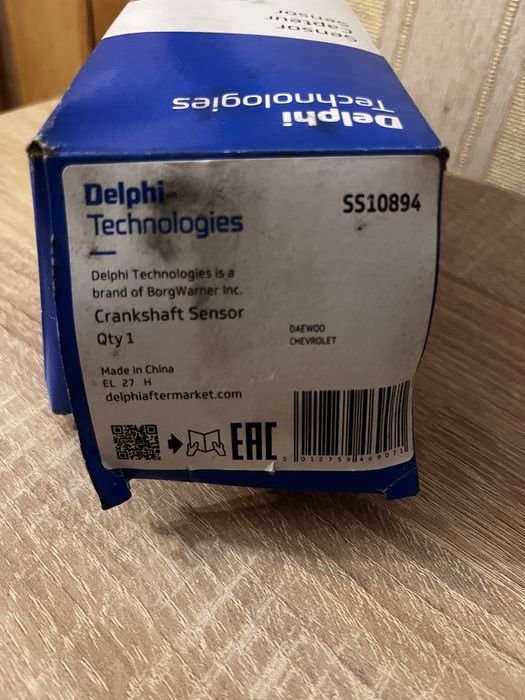 Продам Delphi Датчик положения коленвала SS010894
