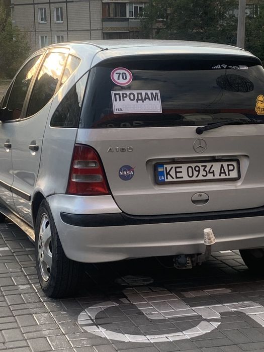 Мерседес А160 w168  дизель