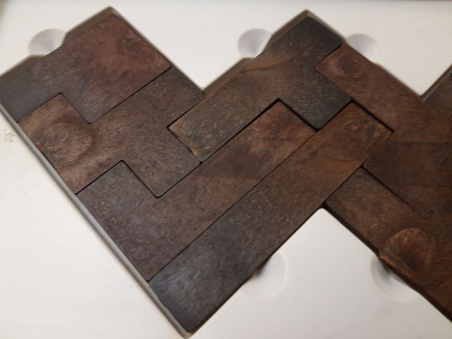 Quebra-cabeças de madeira (Pentomino)