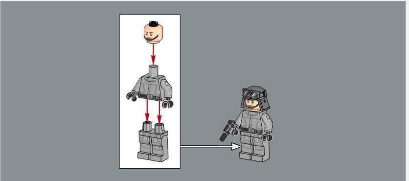 LEGO 75417 - Imperial AT-TS Driver sw1420