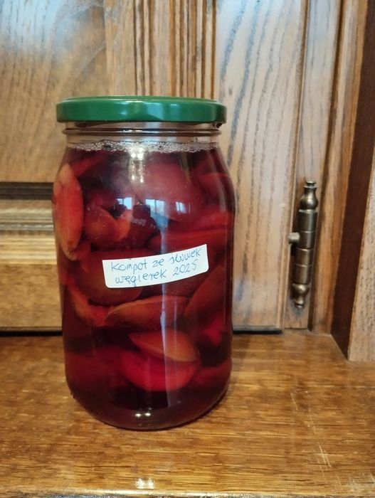 Kompot z śliwek węgierek 900 ml