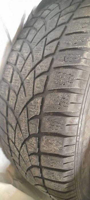 Зимові шини  225 50 R17 Dunlop SP Winter Sport 3D, БУ, 4 штуки