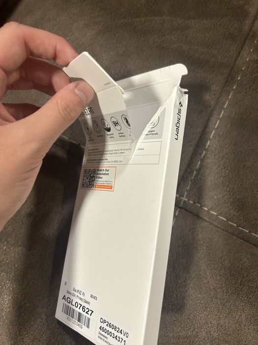 2 películas spigen + capa nova para S24