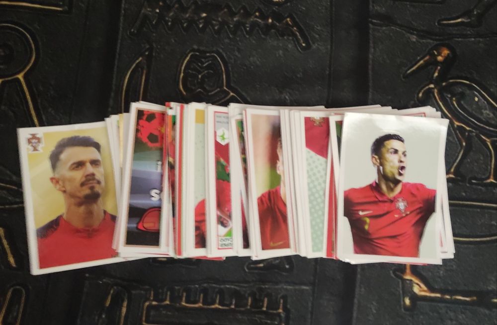 Cromos Caderneta de Futebol  Fome de Vencer
