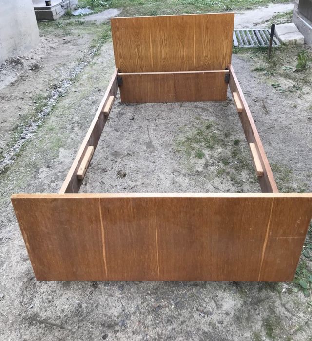 Ліжка деревяні полуторні 2*1 м часів срср