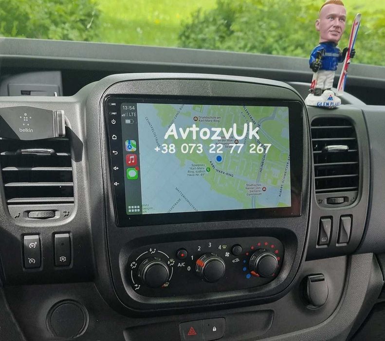 Магнітола Opel Vivaro Renault Trafic Nissan Primastar Віваро Андроїд 16