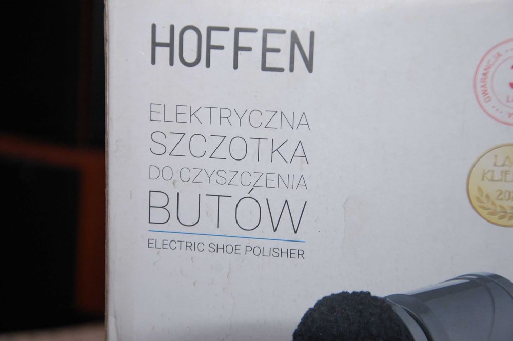 nowa elektryczma szczotka do czyszczenia butow + zapasowe nakladki