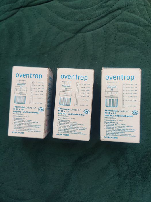 Termostaty 3 szt. bardzo dobry stan