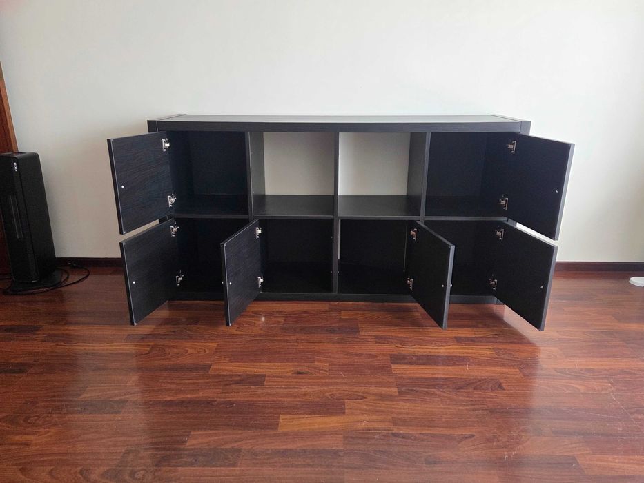 Móvel IKEA KALLAX com 6 portas