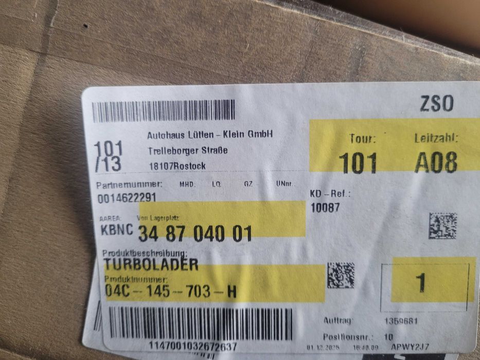 Lampa przednia VW Golf 7 przed lift