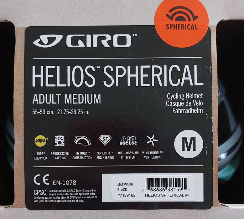 Kask rowerowy GIRO HELIOS Spherical