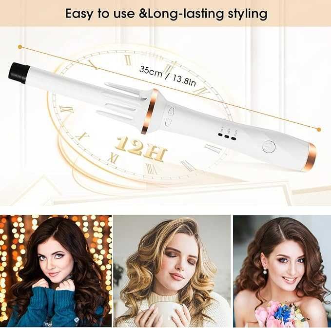 Enrolador de cabelo automatico