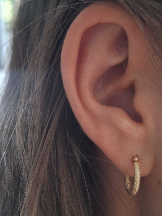 Złote kolczyki diamentowane, p. 585,14K WALENTYNKI