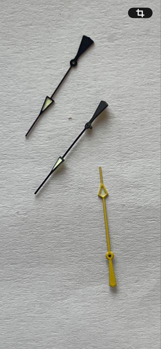 Стрілки для механізмів Seiko