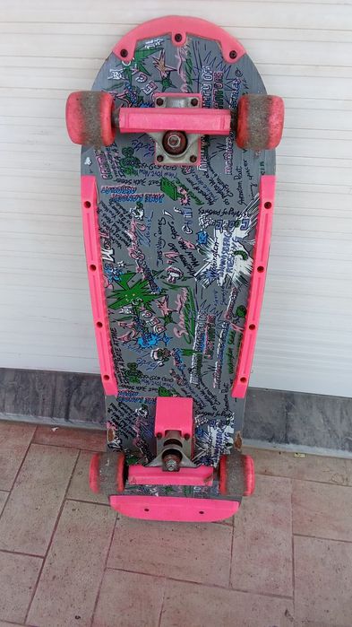 SKATE Longo. Bons Rodas. Com 3 Fotos