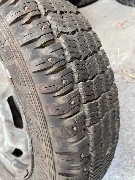 Колеса, диски стальные R 13 + резина