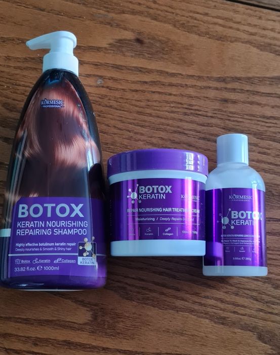 Zestaw do włosów Botox Keratyna