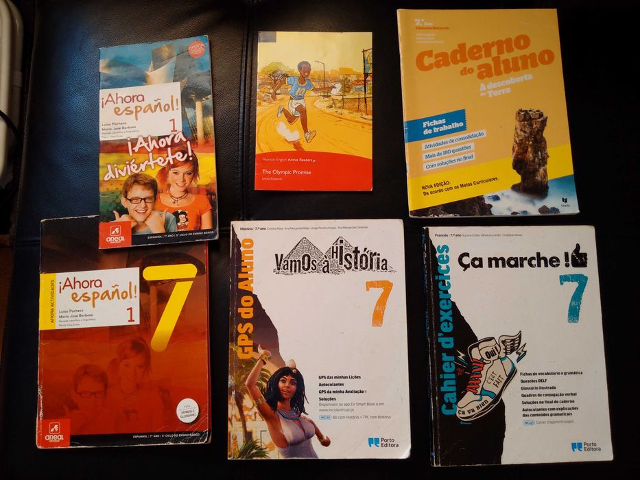 Livros de fichas do 5 ao 9 ano