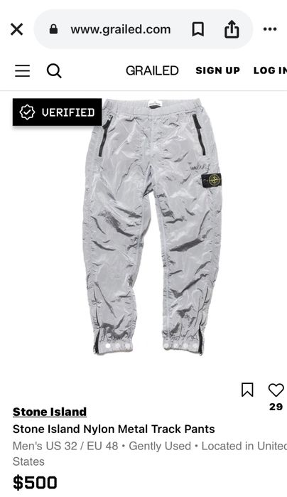 Stone Island Nylon Metal Track Pants