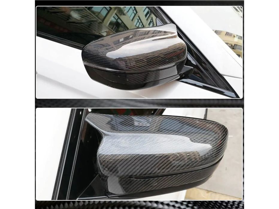 BMW 4 серія G22/23/26 2020- рр. Кришки дзеркал M-Look V2 (Карбон)