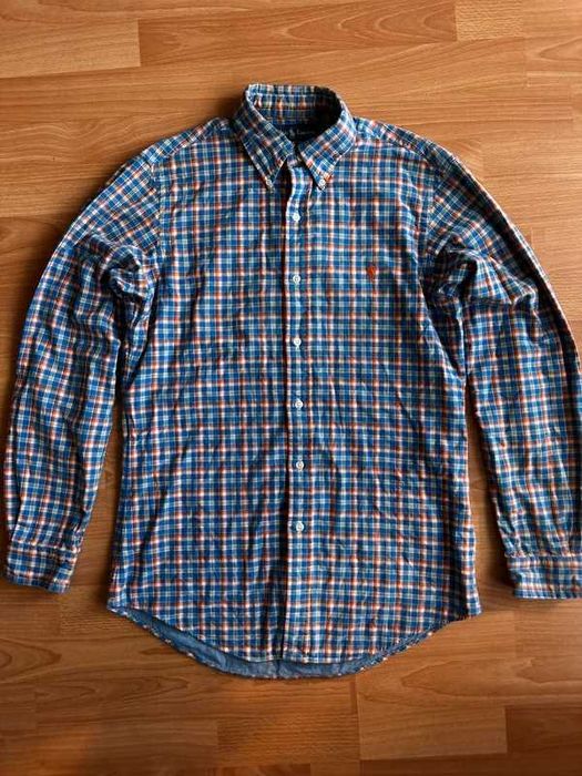 Ralph Lauren koszula męska w kratę - świetny stan