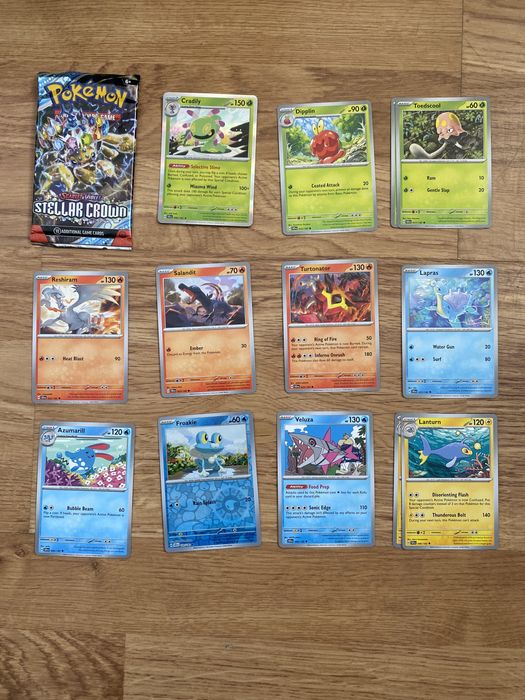 26 Cartas Pokémon Stellar Crown