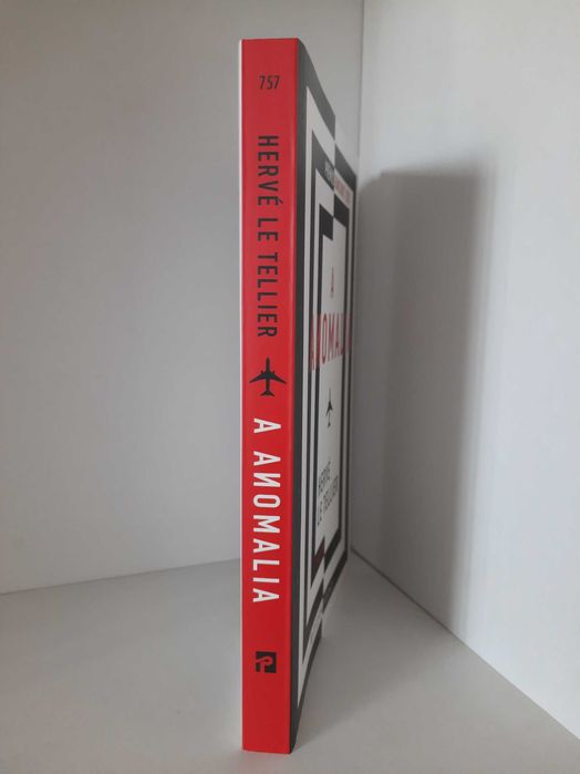 Livro "A Anomalia" de Hervé Le Tellier