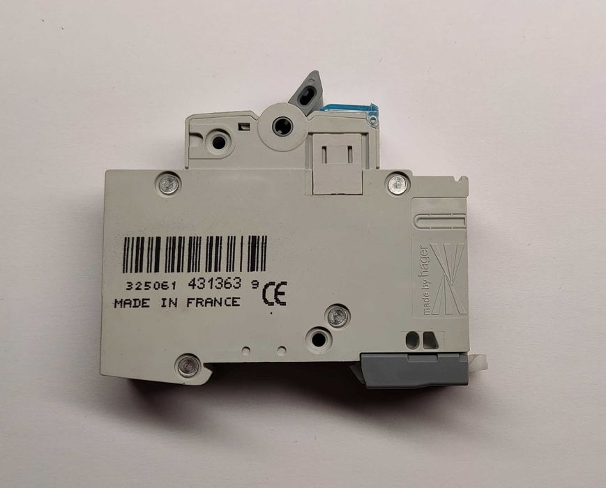 HAGER  - wyłącznik nadprądowy C 6A 1 Biegun MCN - MCN106E