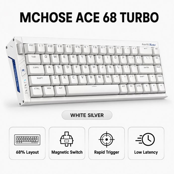 ‼️Клавіатура MCHOSE G75 G75 V2 G87 V2 K87S JET75 ACE68 G98 K99 ACE68 Turbo RGB