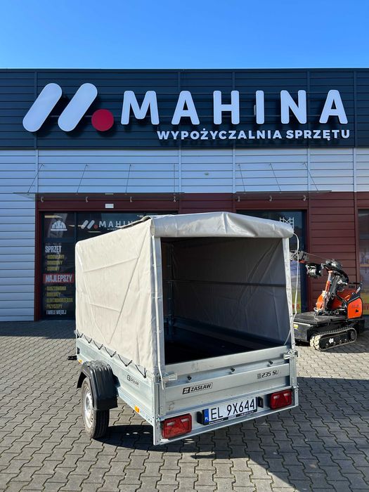 Przyczepa z Plandeką Wynajem Wypożyczalnia