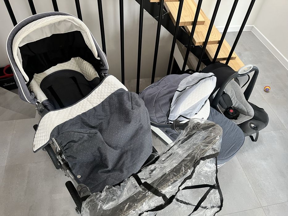 Wózek ROAN 3w1 w bdb. Kondycji.