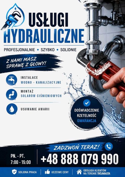 Usługi hydrauliczne