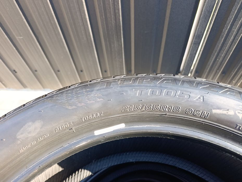 Резина шини  215/55 r18 Bridgestone Turanza  T005a 2021