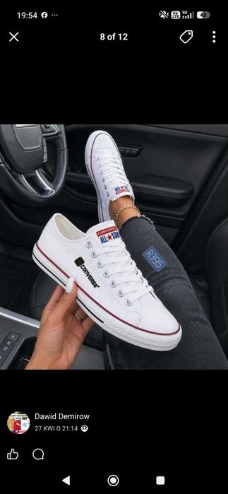 Trampki białe 37