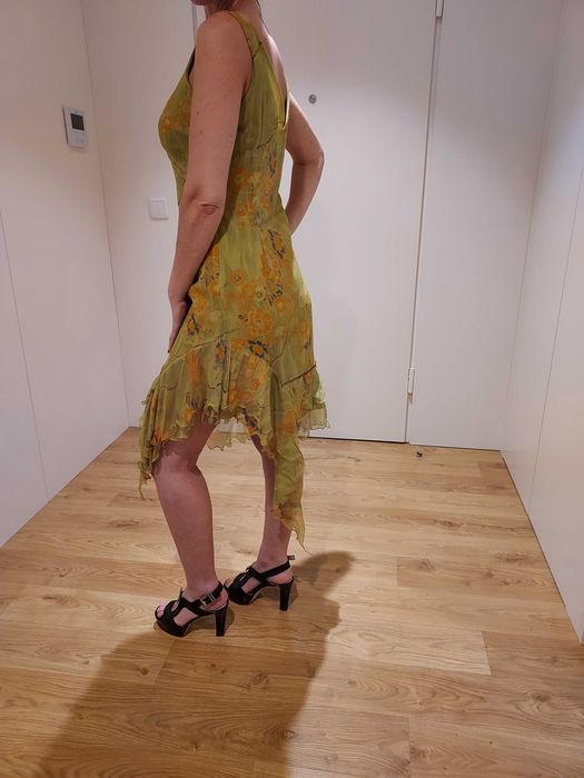 Vestido cerimónia assimétrico Ana Sousa como novo