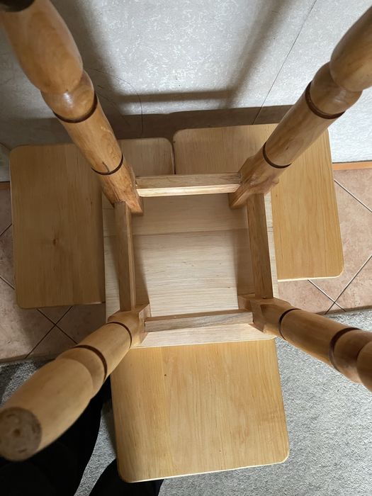 Табуретки деревяʼні, табуретки з натурального дерева