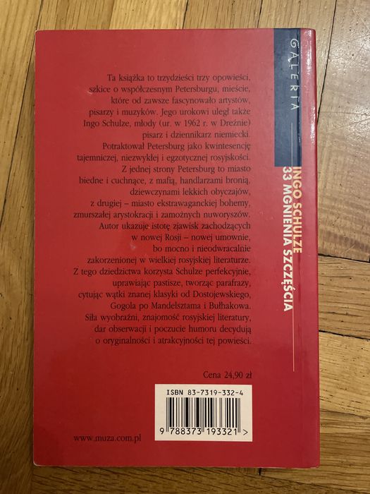 Ingo Schulze - 33 mgnienia szczęścia
