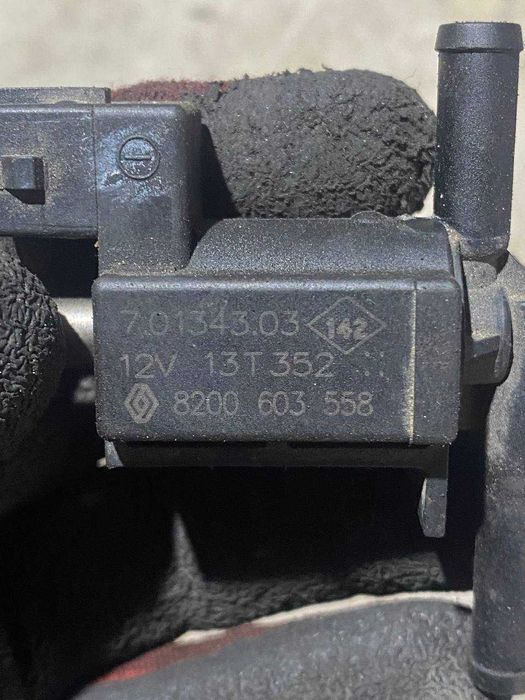 Клапан соленоїд регулювання заслонки EGR Nissan Juke F15 Qashqai J11 Renault Megane 8200603558 / 70134303