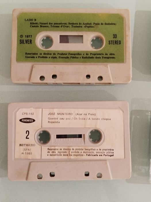 Cassetes de Áudio