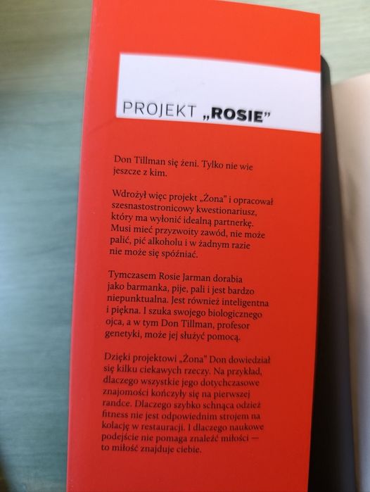 Projekt "Rosie" Graeme Simsion