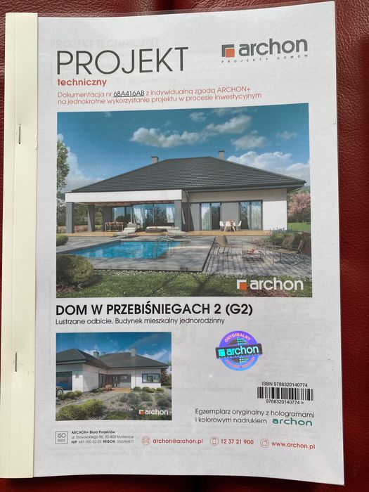 PROJEKT- Dom w Przebiśniegach 2 (2G)