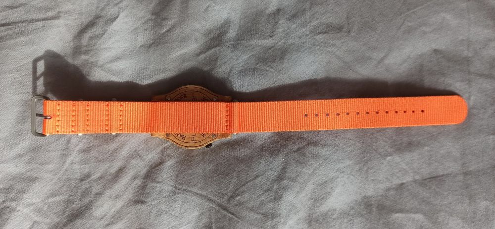 Zegarek drewniany Plantwear Heritage Orange Edition