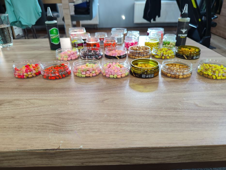 Zestaw waftersow Esca , Up fish , Ringers, Solbaits, Delphi, Match pro