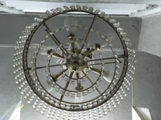 Candeeiro de teto em cristal