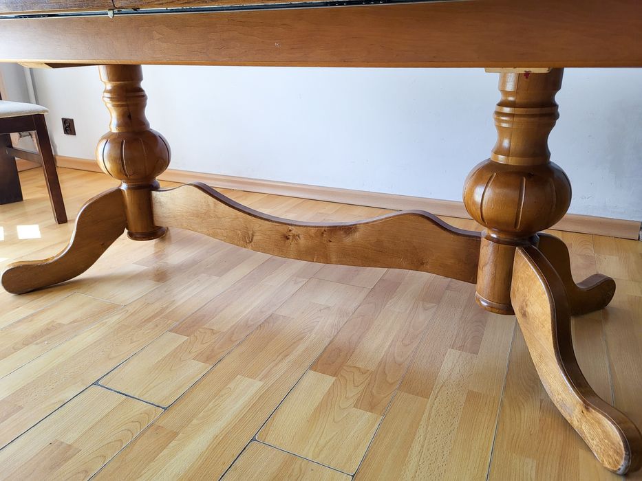 Stół dębowy rozkładany