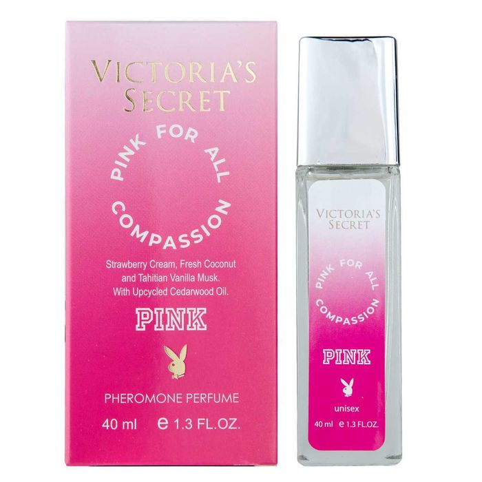 Victoria's Secret Pink Compassion 40 мл - унісекс парфум з феромонами, фруктовий аромат, стійка парфумерна вода | Виктория Сикрет духи (16918-01)